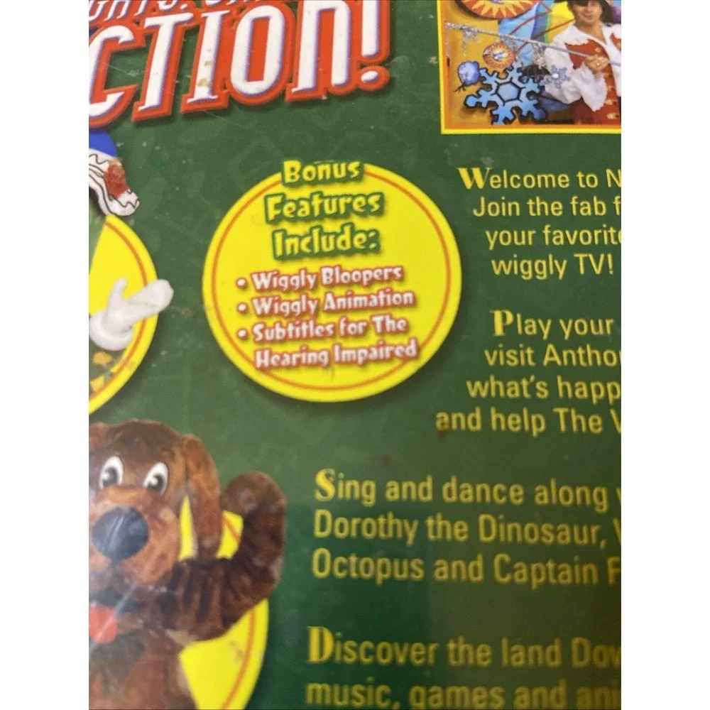 The‎ Wiggles Lights Camera Action Dvd Kids 4 Favorite TV Episodes Tested Works